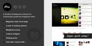 Play - Buddypress Theme for Community Magazines